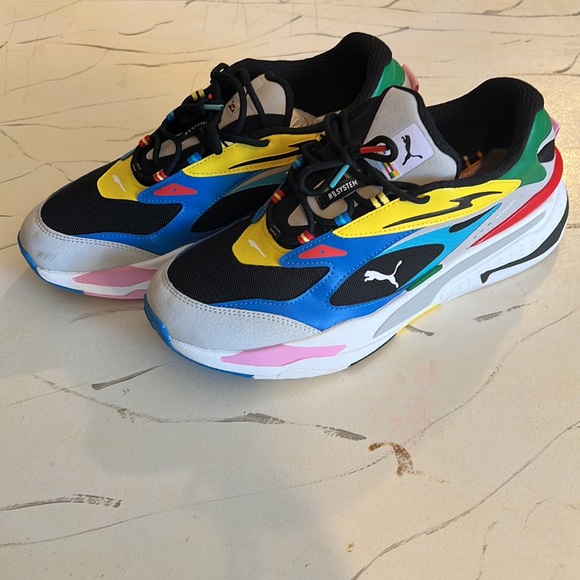 Never worn Puma RS-Fast INTL, colorful shoe, size 11 - Picture 3 of 6